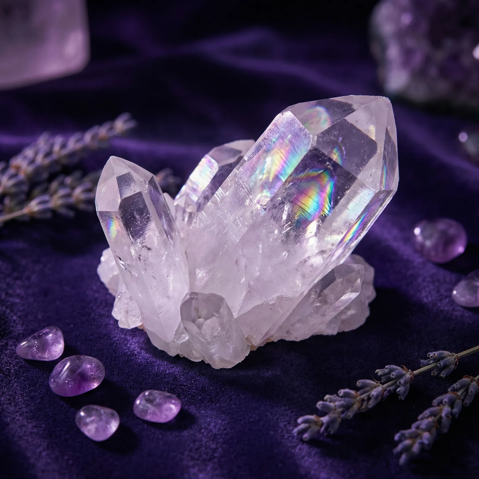 天然白水晶 - 明星合成艺术联盟 | 神秘学好物